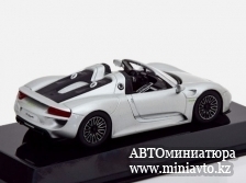 Автоминиатюра модели - Porsche 918 Spyder, silver, 2013 Altaya  SUPERCARS