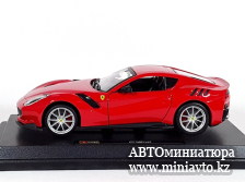 Автоминиатюра модели - Ferrari F12 TDF  2016 red 1:24 Bburago