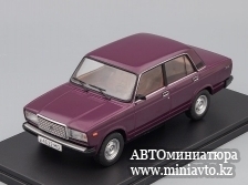Автоминиатюра модели - ВАЗ 21072 "Жигули", Легендарные Советские Автомобили 1:24 Hachette