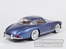 Автоминиатюра модели - Mercedes Benz 300SL синий металлик  1:24 CPM junior series