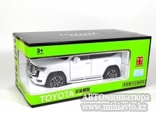 Автоминиатюра модели - Toyota LAND CRUISER 300 White 1:24 CPM junior series