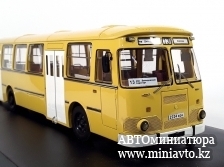 Автоминиатюра модели - ЛИАЗ-677М жёлтый 1:43 Sabron Scale Models 