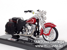 Автоминиатюра модели - Harley-Davidson FLSTS Heritage Softail Springer 1999 red  1:18 Maisto