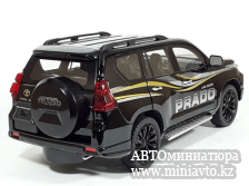 Автоминиатюра модели - Toyota Land Cruiser PRADO 150 Black 1:18 CPM junior series
