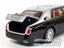 Автоминиатюра модели - Rolls-Royce Phantom VIII Mansory Черно-серый 1:18 CPM junior series