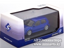 Автоминиатюра модели - VW Rabbit (Golf) 4 R32 bluemetallic Solido