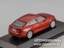 Автоминиатюра модели - Audi A5 Sportback (2016), red Spark