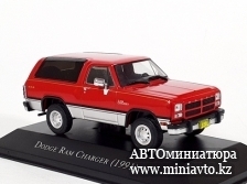 Автоминиатюра модели - Dodge Ram Charger 1991 1:43 Altaya