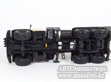 Автоминиатюра модели - КРАЗ 6322 ЭОВ-4422 Экскаватор, Жёлтый/хаки Наш Автопром