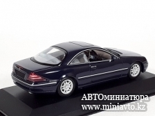 Автоминиатюра модели - Mercedes CL-Class 1999 dark blue 1:43 Minichamps