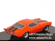 Автоминиатюра модели - Chevrolet Camaro RS-Z28 1972 orange-metallic/black 1:43 Ixo