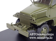 Автоминиатюра модели - GMC CCKW SWB 352 бортовой (с лебёдкой), хаки 1:43 SSM