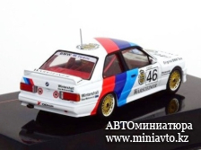 Автоминиатюра модели - BMW M3 E30 #46 E.Pirro/R.Ravaglia WTCC 1987 1:43 IXO