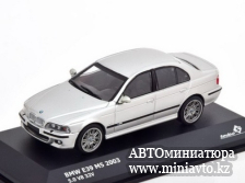 Автоминиатюра модели - BMW M5 (E39) 5.0 V8  2003 titanium silver 1:43 Solido