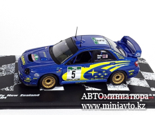 Автоминиатюра модели - Subaru Impreza WRC 2001 #5 Rally New Zeeland 1:43 Altaya