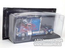 Автоминиатюра модели - Western Star 5700 EX Truck year 2011 blue metallic / decor 1:43 Hachette