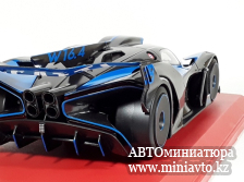 Автоминиатюра модели - Bugatti Bolide  W16.4 Blue/greymetallic 1:18 Bburago