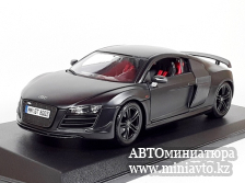 Автоминиатюра модели - Audi R8 GT V10 Matte Black 1:18 Maisto