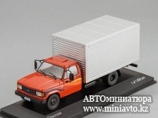 Автоминиатюра модели - CHEVROLET D-40 (фургон) 1985 Red/Silver White Box
