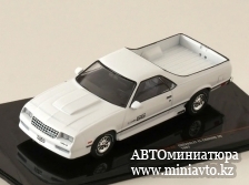 Автоминиатюра модели - Chevrolet El Camino SS 1987 white 1:43 Ixo 