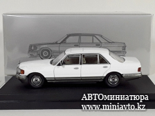 Автоминиатюра модели - Mercedes-Benz S560SEL W126 White 1:64 Master