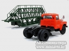 Автоминиатюра модели - ЗиЛ-130В1 с полуприцепом НАМИ-790 (панелевоз) Автоистория