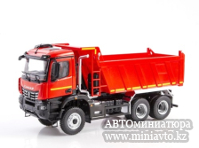 Автоминиатюра модели - KамАЗ-65952 самосвал красный 1:43 ПАО КАМАЗ