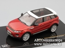Автоминиатюра модели - RANGE ROVER Evoque 5d (2011), red / white IXO