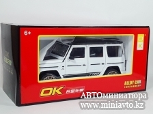 Автоминиатюра модели - Mercedes G63 AMG White 1:18 CPM junior series