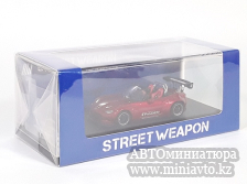 Автоминиатюра модели - Mazda MX-5 Roadster Red 1:64 Street Weapon