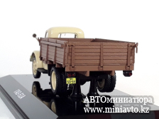 Автоминиатюра модели - ГАЗ-51А бортовой, беж/коричневый 1:43 DiP Models