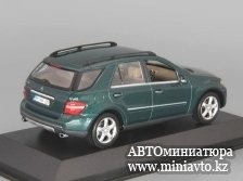 Автоминиатюра модели - MERCEDES-BENZ M-Class W164 (2005), green metallic Minichamps