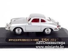 Автоминиатюра модели - PORSCHE 356 B/C silver Yat Ming