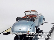 Автоминиатюра модели - Mercedes Benz 170S Cabriolet  1950 blue-silver 1:43 Signature Models