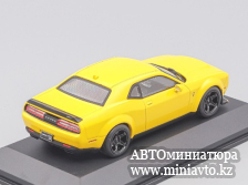 Автоминиатюра модели - Dodge Challenger SRT Demon 2018 Yellow 1:43 Solido