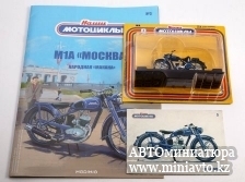 Автоминиатюра модели - М-1-А "Москва" Наши мотоциклы MODIMIO