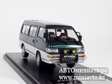 Автоминиатюра модели - Mitsubishi Delica Star Wagon III рестайл 2 1997-1999 green/silver 1:43 Sunyork Model