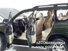 Автоминиатюра модели - Toyota Land Cruiser PRADO 2014 DARK GREEN 1:18 China Promo Models