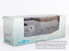 Автоминиатюра модели - ЗиЛ 131 с тентом, хаки 1:43 Элекон