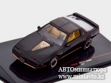 Автоминиатюра модели - PONTIAC Firebird (1982), black / decorated IXO