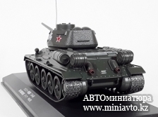 Автоминиатюра модели - Tank T 34-85 1945 ,серия Legendary WWII Tanks 1:43 Altaya