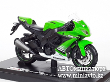 Автоминиатюра модели - Kawasaki Ninja ZX-10R 1:18 Maisto