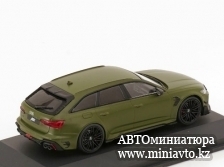 Автоминиатюра модели - Audi RS6-R oliv 1:43 Solido