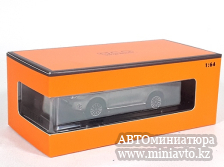 Автоминиатюра модели - NISSAN PATROL Y62  LHD Silvergrau 1:64 GCD