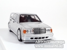 Автоминиатюра модели - Mercedes-Benz 190E W201 2,5-16 Evolution silver 1:64 SEEKER