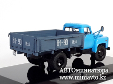 Автоминиатюра модели - ГАЗ-52-04 голубая кабина,синий борт 1:43 DiP Models