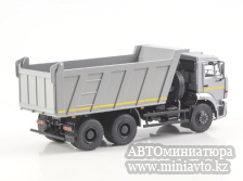 Автоминиатюра модели - КАМАЗ-6520 самосвал серый 1:43 ПАО КАМАЗ