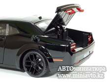 Автоминиатюра модели - Dodge Challenger R/T Scat Pack Widebody Black 1:18 CPM junior series