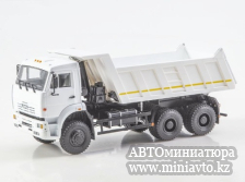 Автоминиатюра модели - KAMAЗ-6522 самосвал белый 1:43 ПАО КАМАЗ