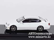 Автоминиатюра модели - Lexus GS430 white 1:64 Hobby Japan 